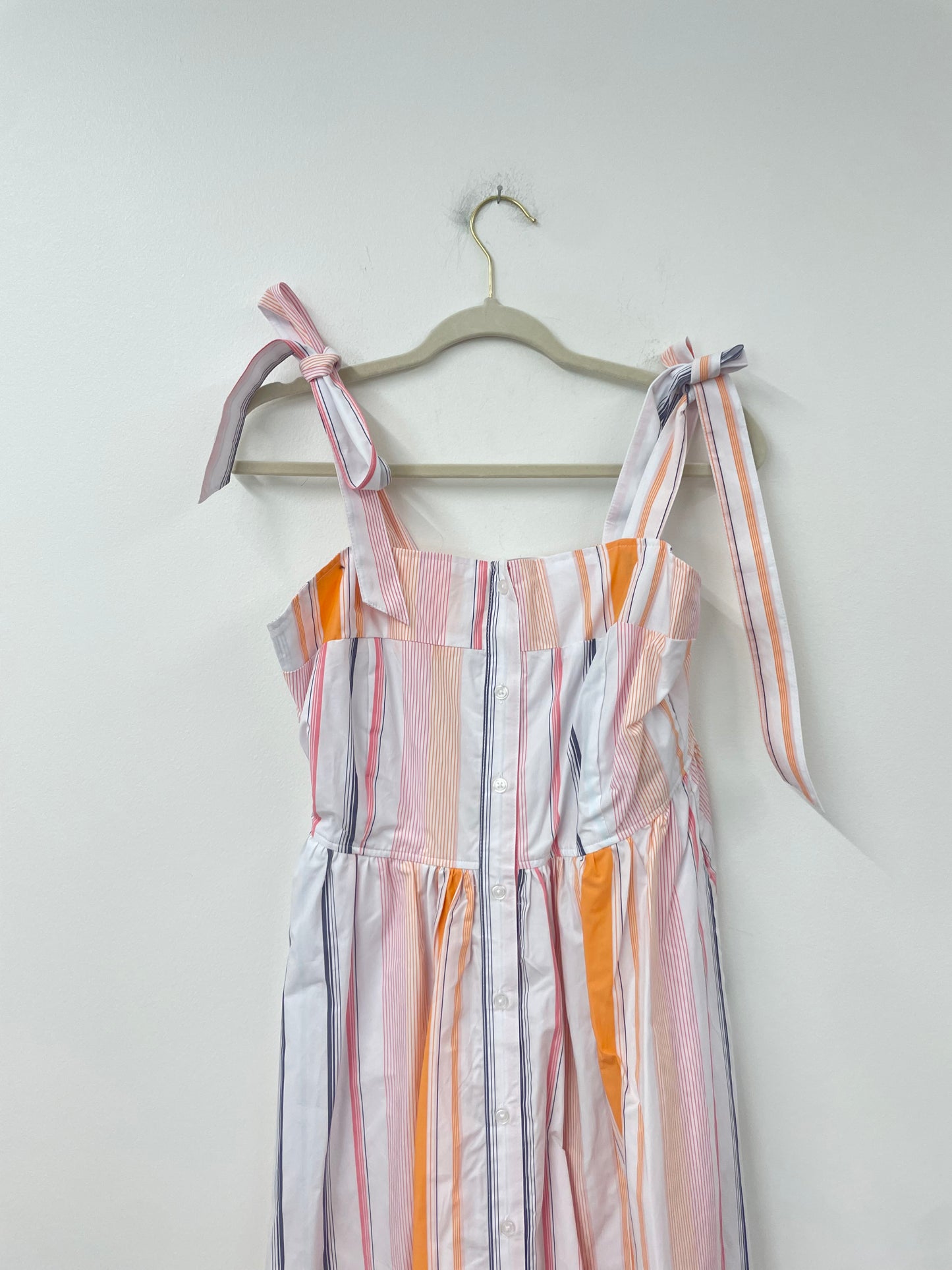 Free Assembly tie button front midi Size S / NWT