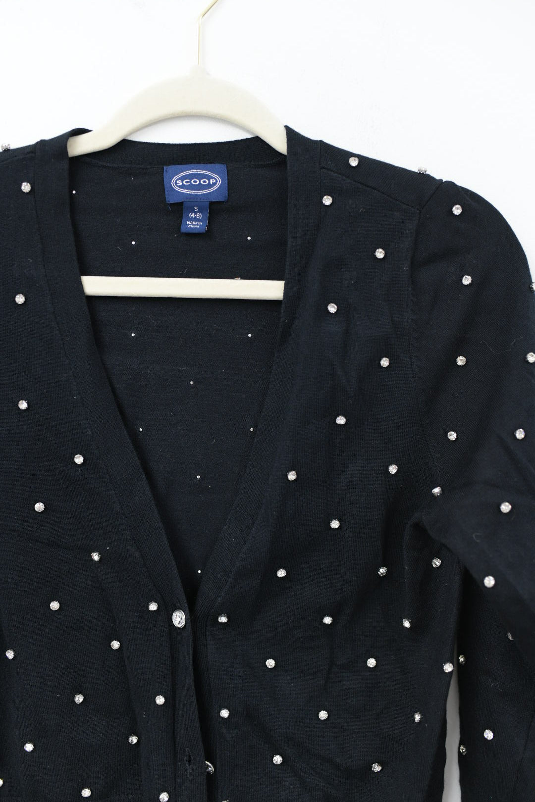 Scoop jewel studded cardigan Size S / EUC