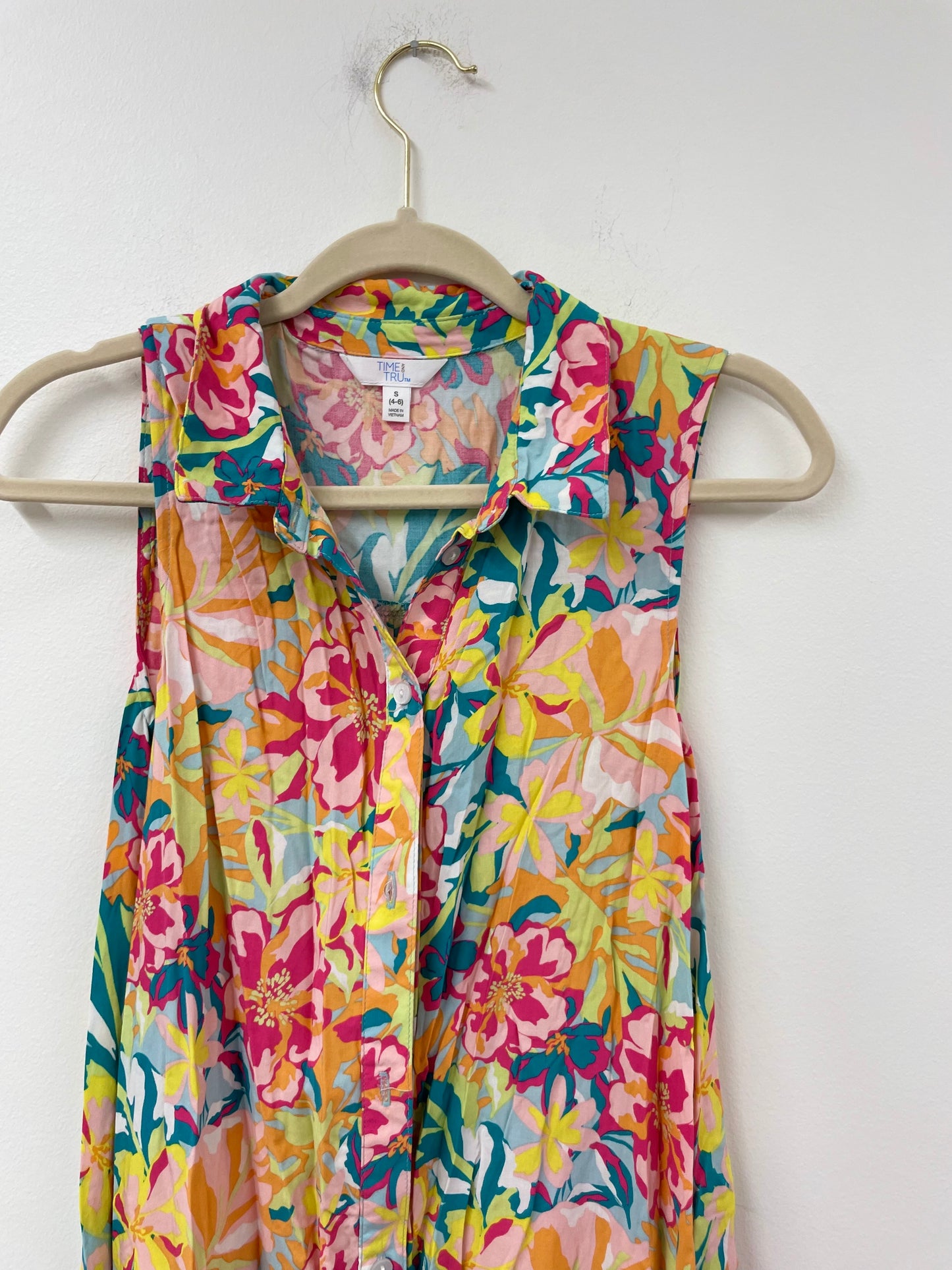 Time and Tru sleeveless mini dress Size S / EUC