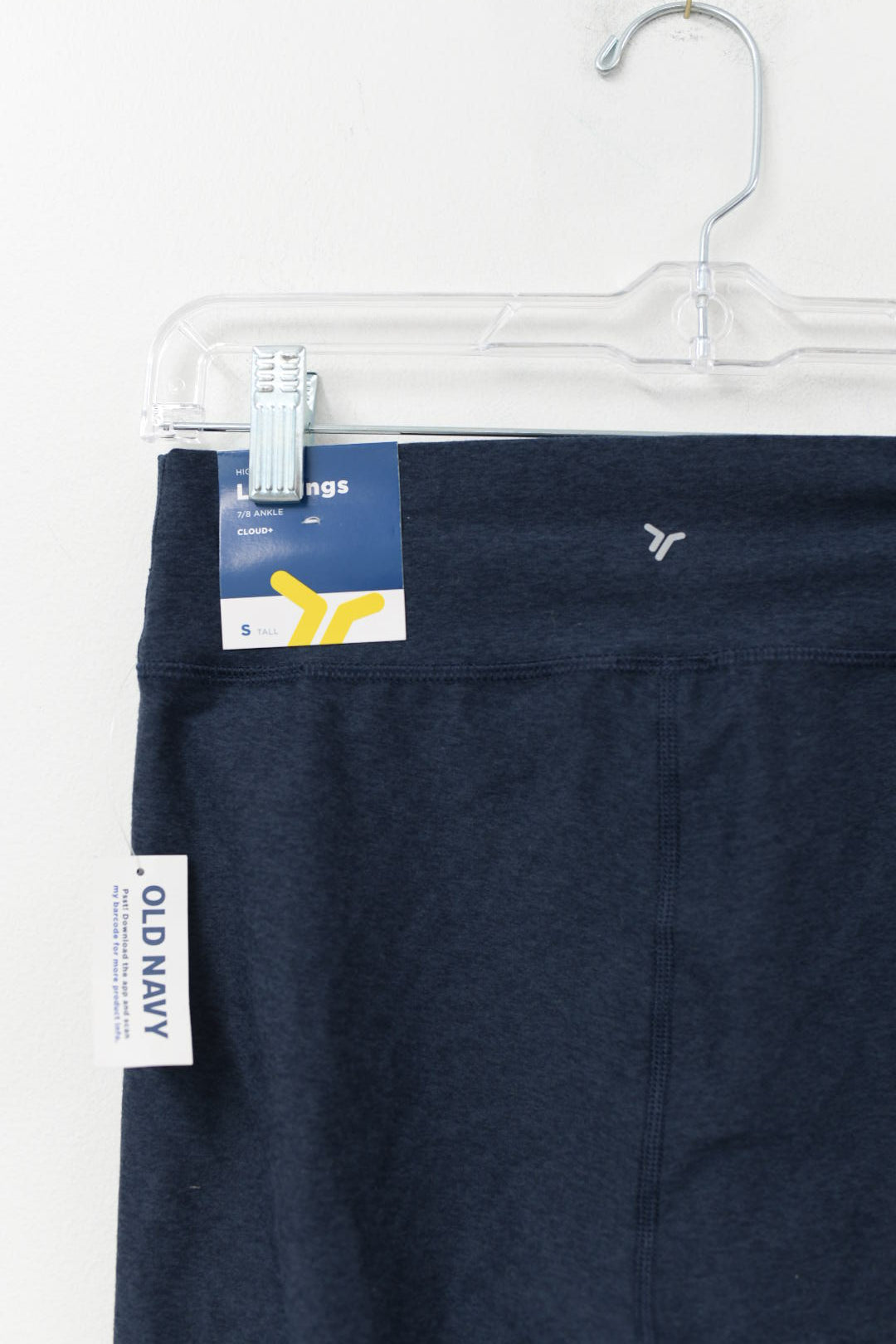 Old Navy 7/8 ankle high rise athletic leggings Size Tall S /NWT