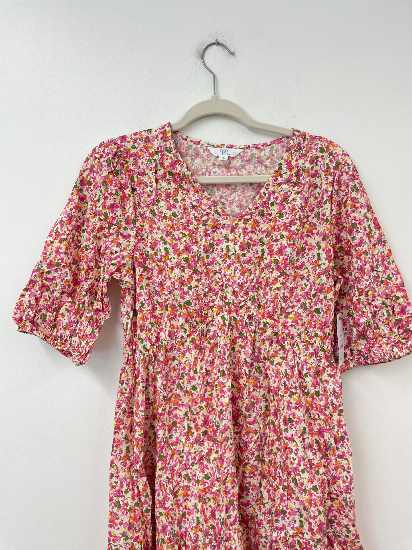 Time and Tru puffed sleeve mini dress Size S / NWT