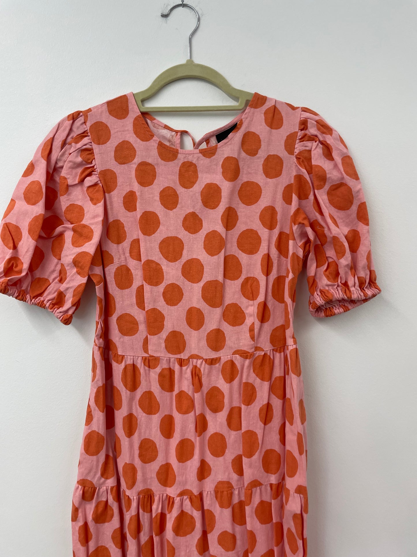 Who What Wear puffed sleeve maxi dress Size S / EUC
