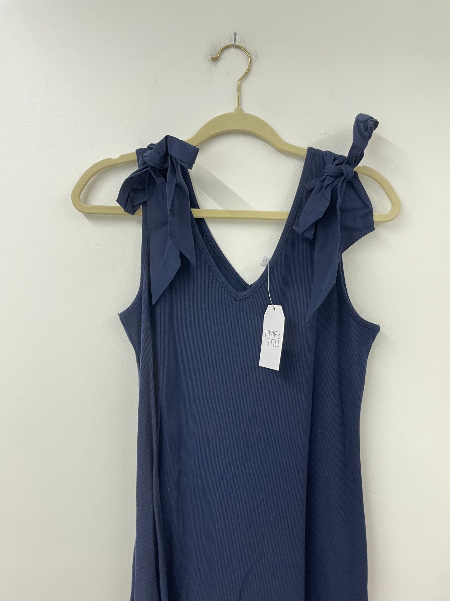 Time and Tru tie shoulder mini dress Size S / NWT