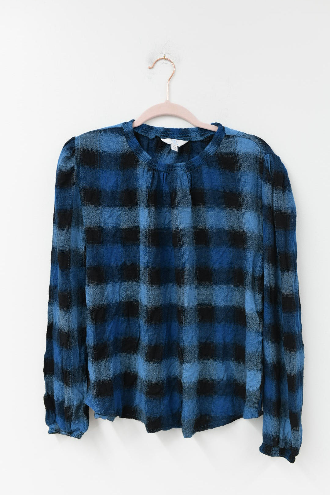Time and Tru plaid blouse Size S / EUC