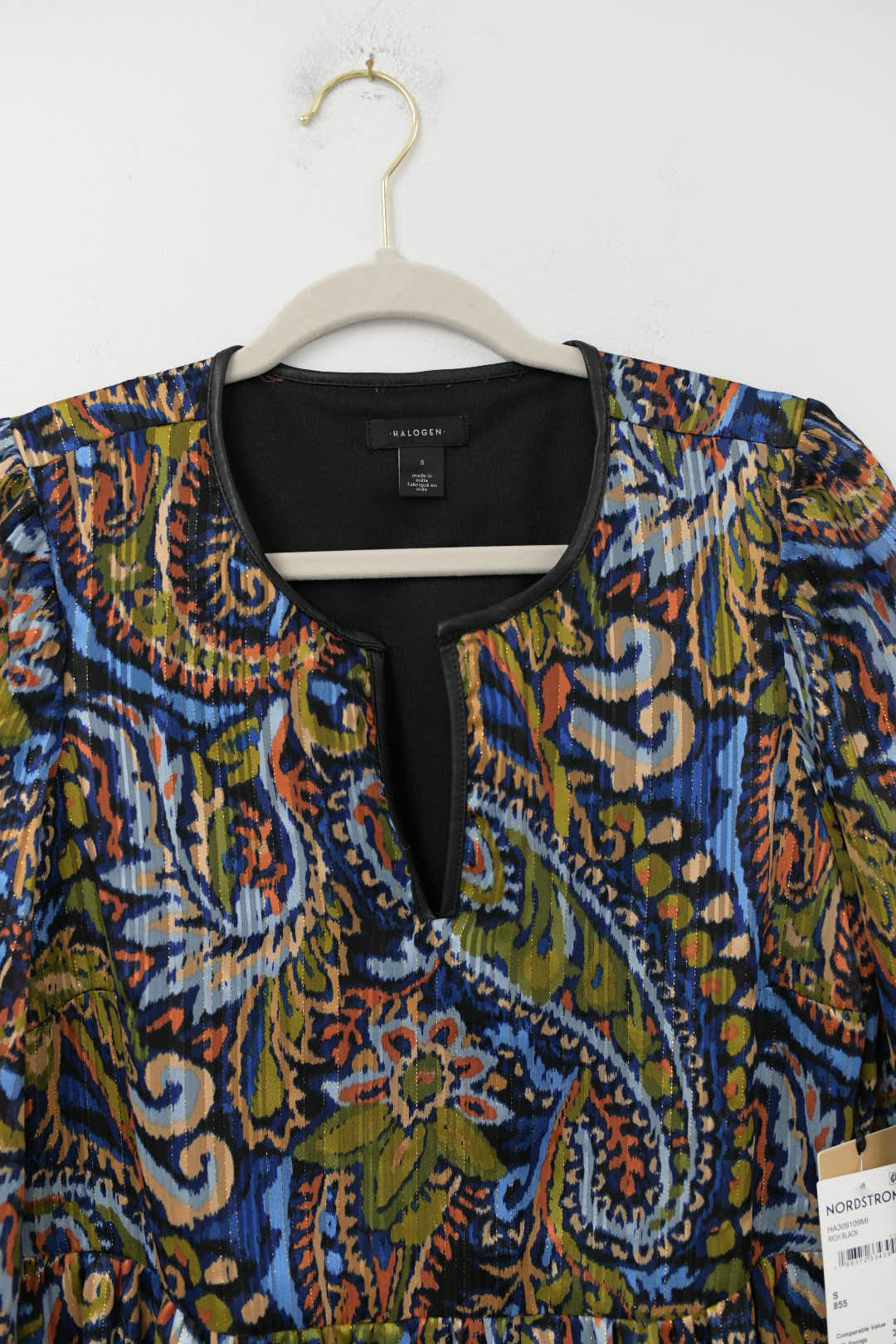 Halogen tiered mini dress Size S / NWT