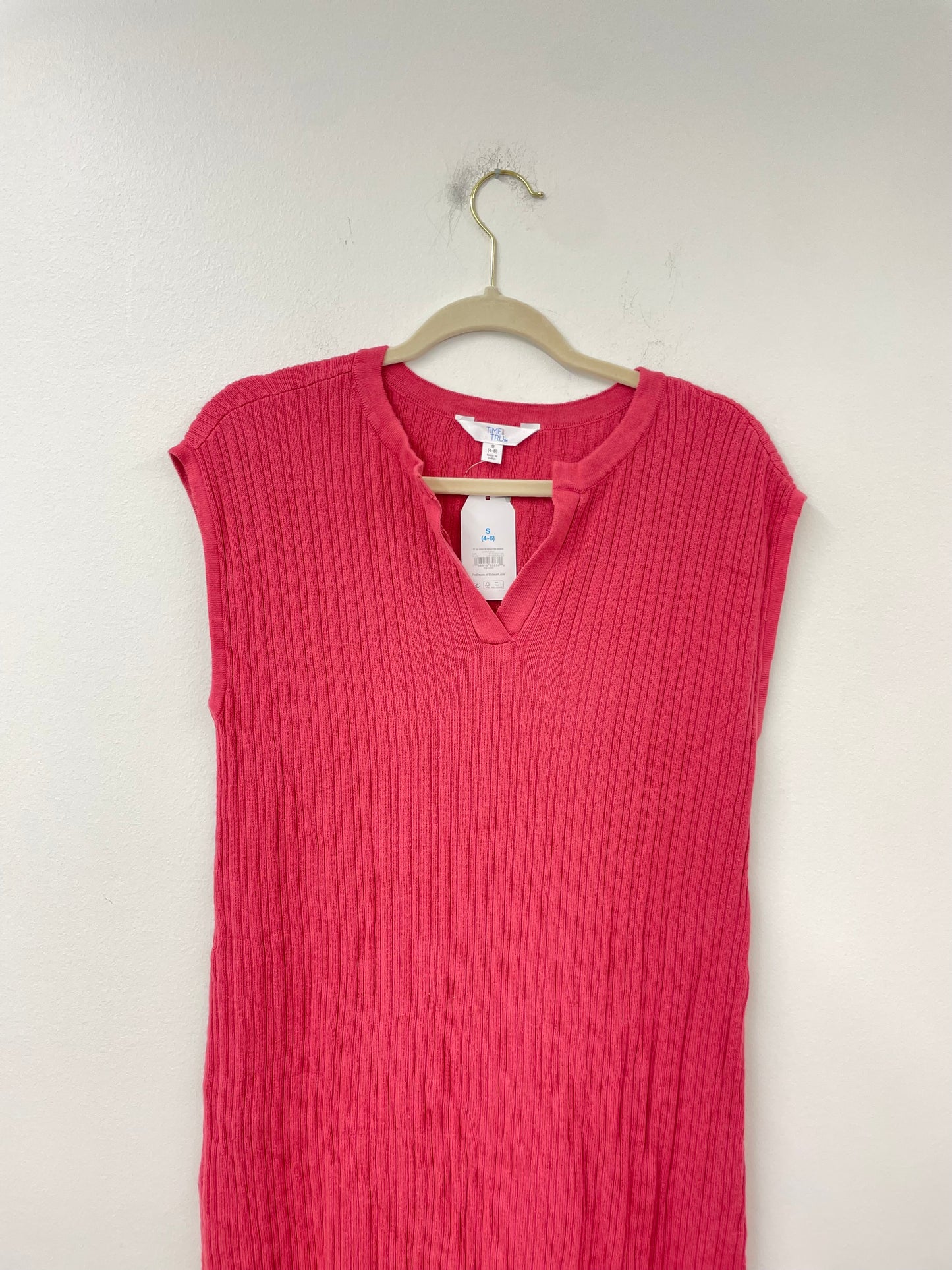Time and Tru v-neck sweater midi dress Size S / NWT