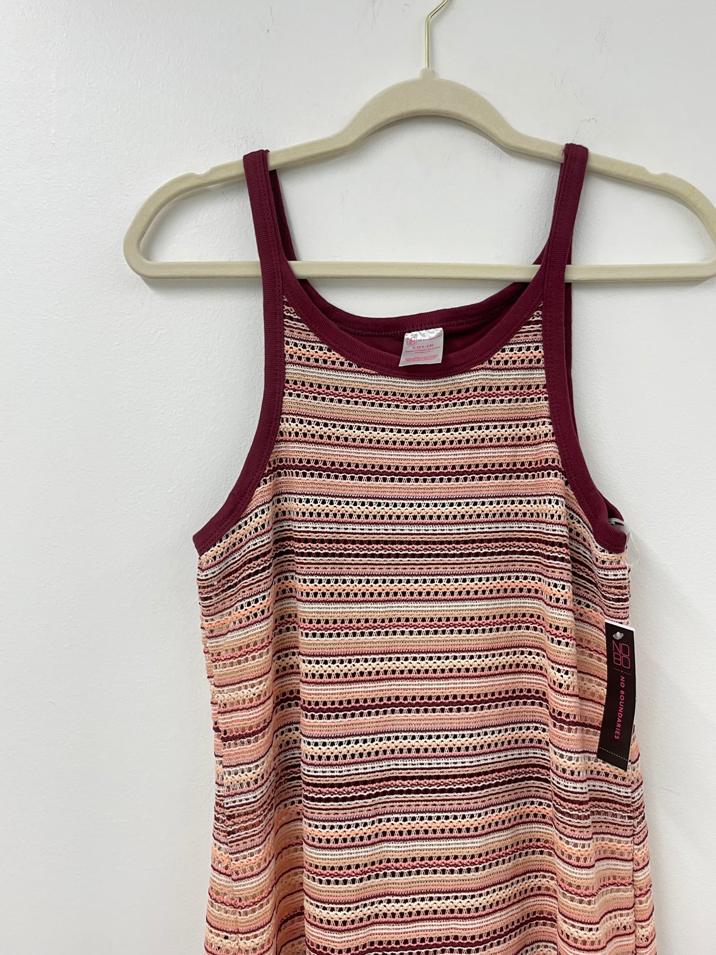 No Boundaries knitted midi dress Size L / NWT