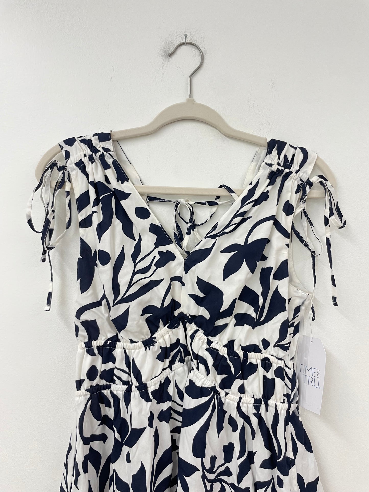 Time and Tru TT tie mini dress Size S / NWT