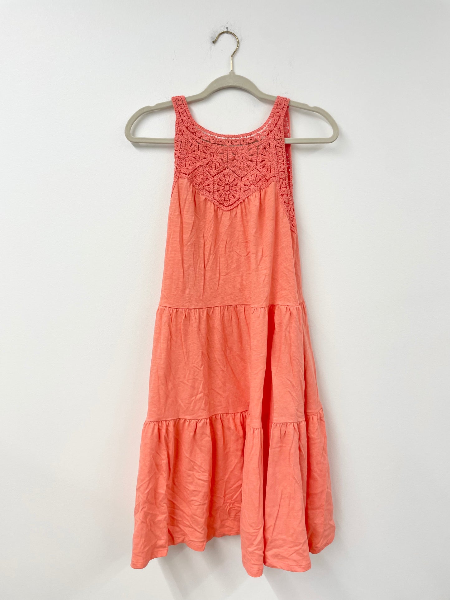 Time and Tru crochet sleeveless mini dress Size S / EUC