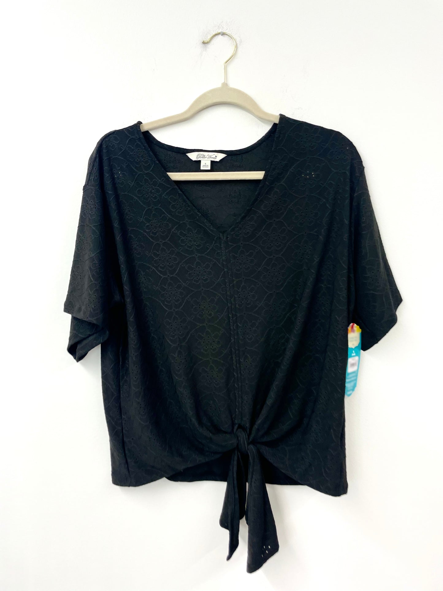 Pioneer Woman tie front top Size S / NWT