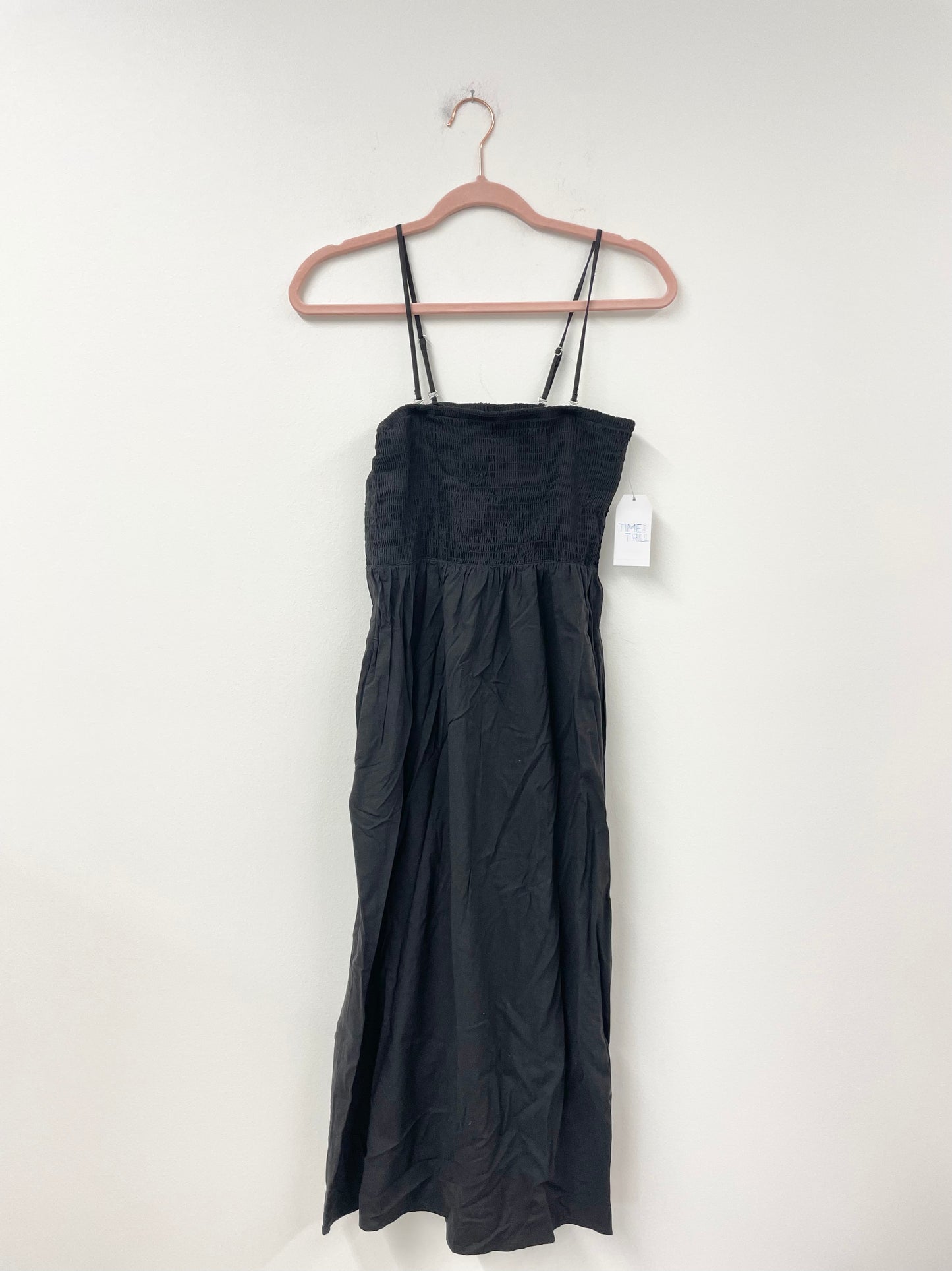Time and Tru smocked spaghetti strap midi dress Size S / NWT