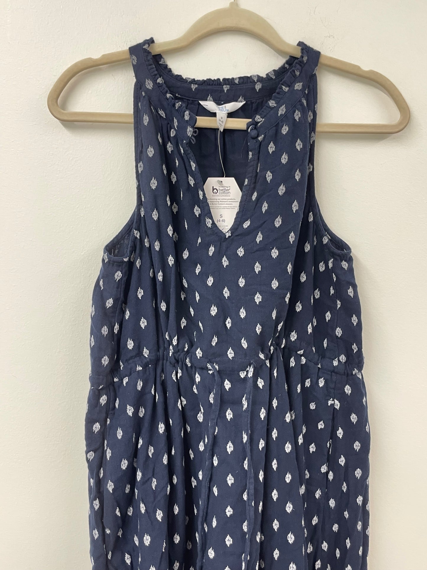 Time and Tru sleeveless v-neck midi dress Size S / NWT