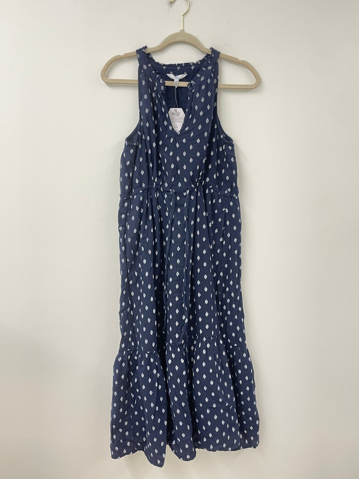 Time and Tru sleeveless v-neck midi dress Size S / NWT