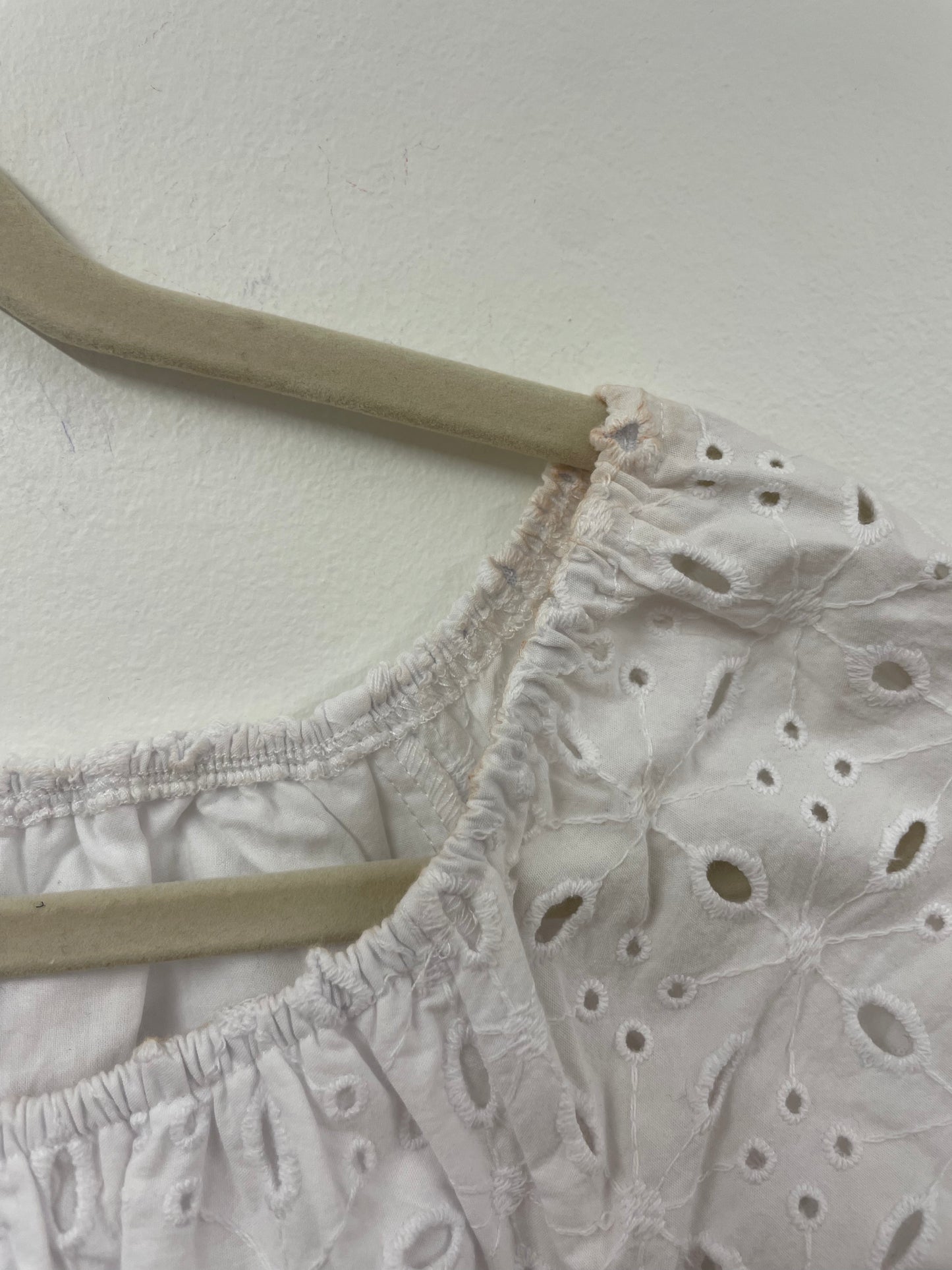 Time and Tru eyelet mini dress Size XS/ NWT