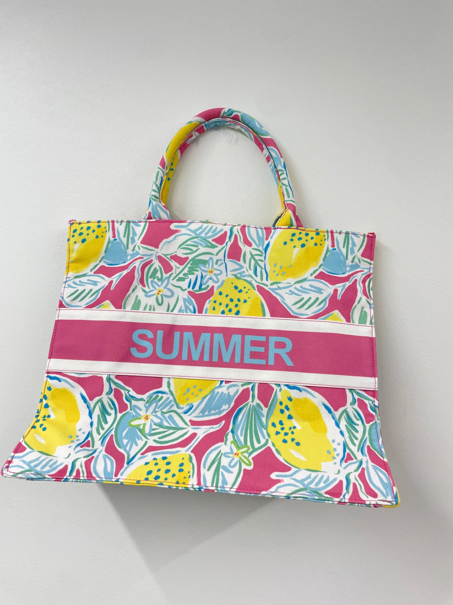 London Fog canvas bag