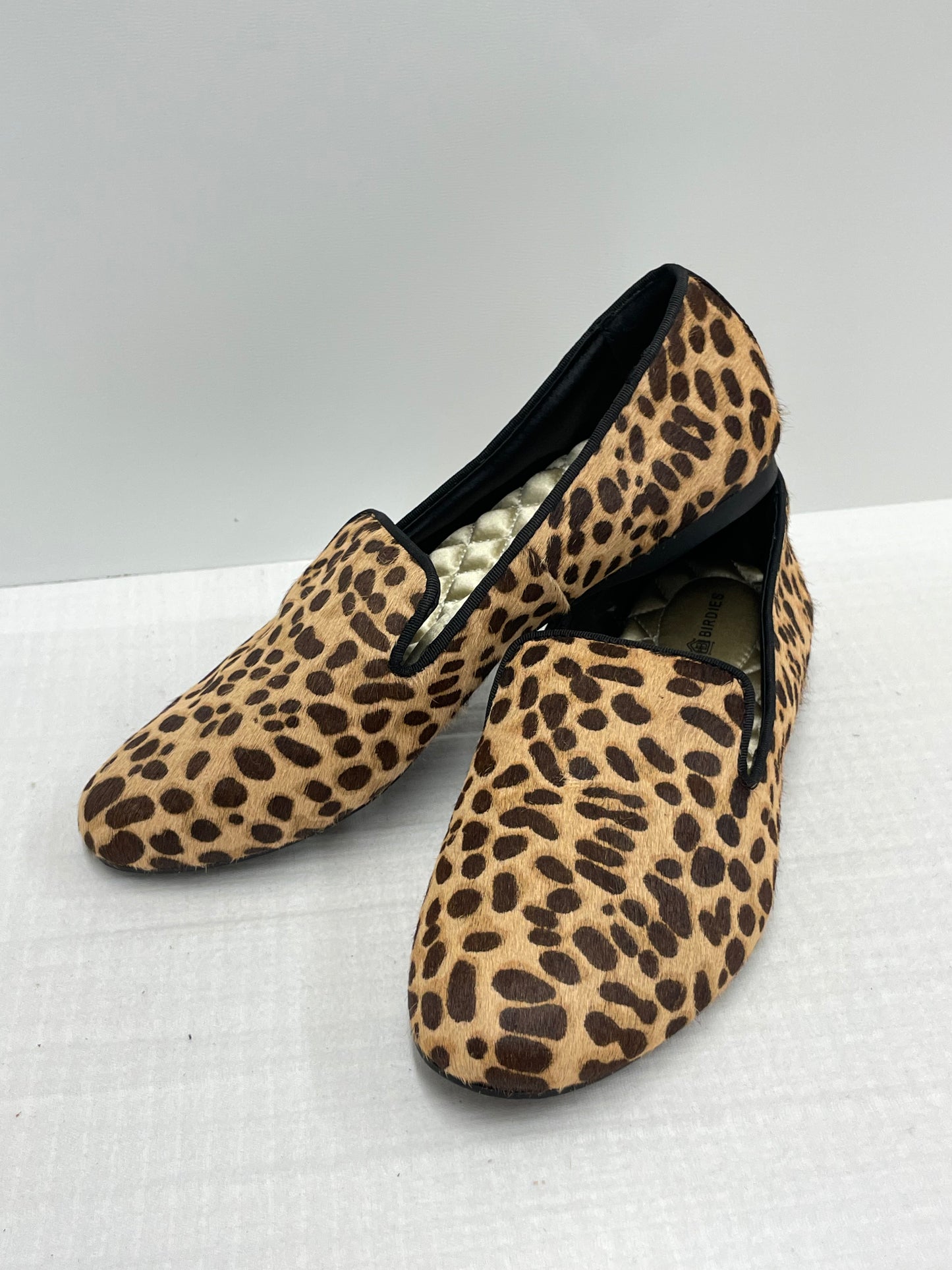 Birdies The Starling leopard print calf hair shoes Size 7.5
