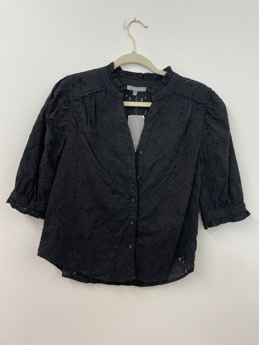 Wit & Wisdom 3/4 sleeve eyelet blouse Size S / NWT