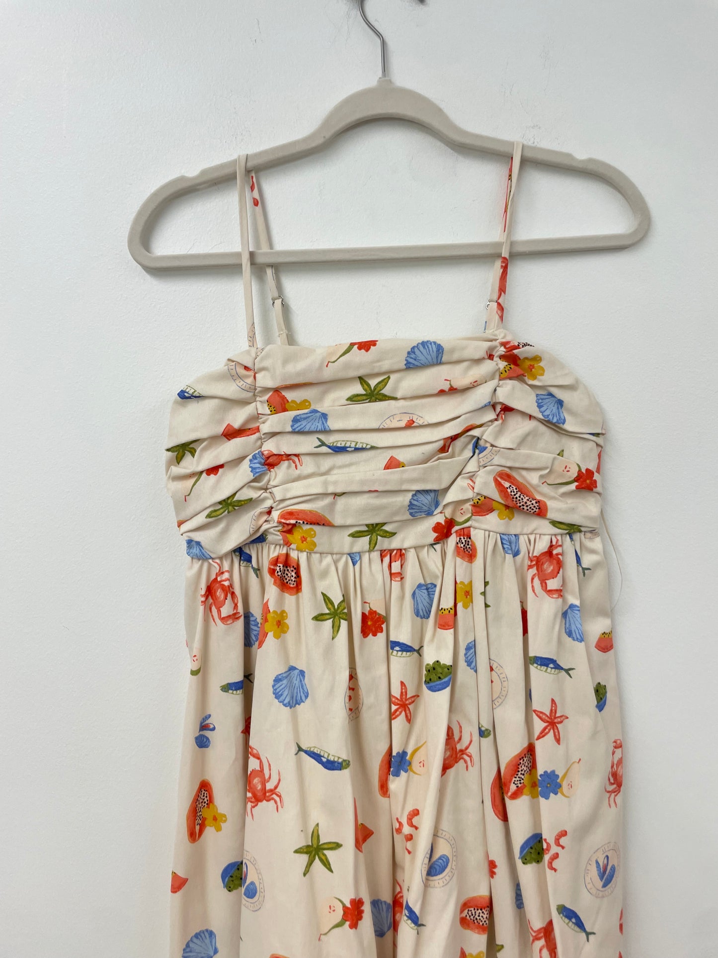 Free Assembly pleated mini dress Size S / NWT