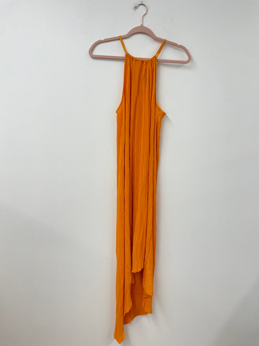 Scoop halter midi dress Size S /NWT