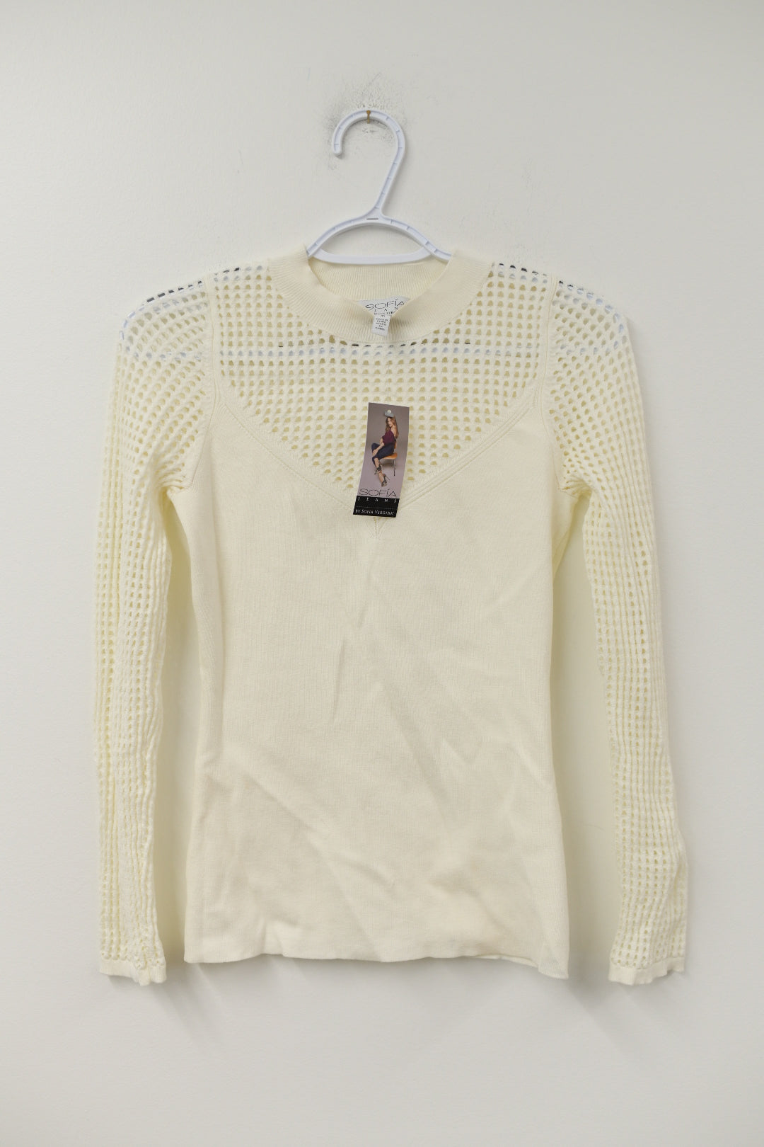 Sofia mesh sweater Size M / NWT