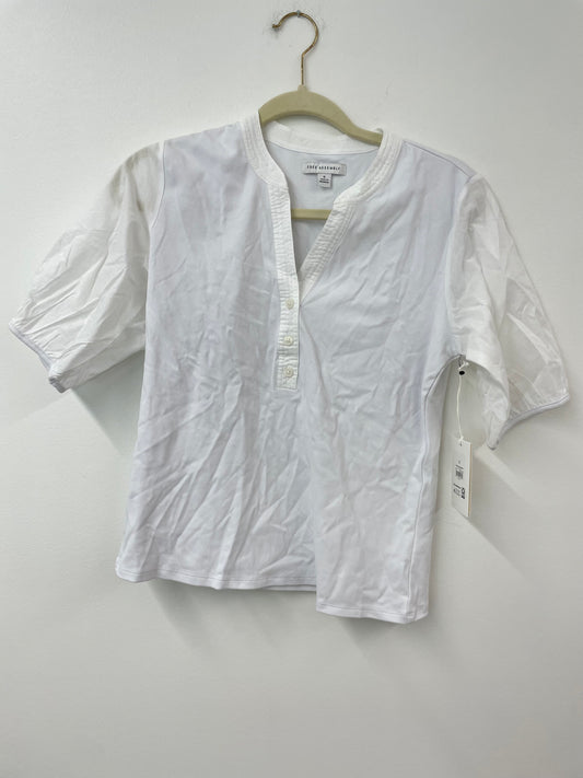 Free Assembly Henley puffed short sleeve tee Size S /NWT