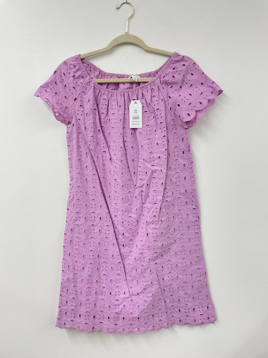 Time and Tru eyelet mini dress Size XS/ NWT