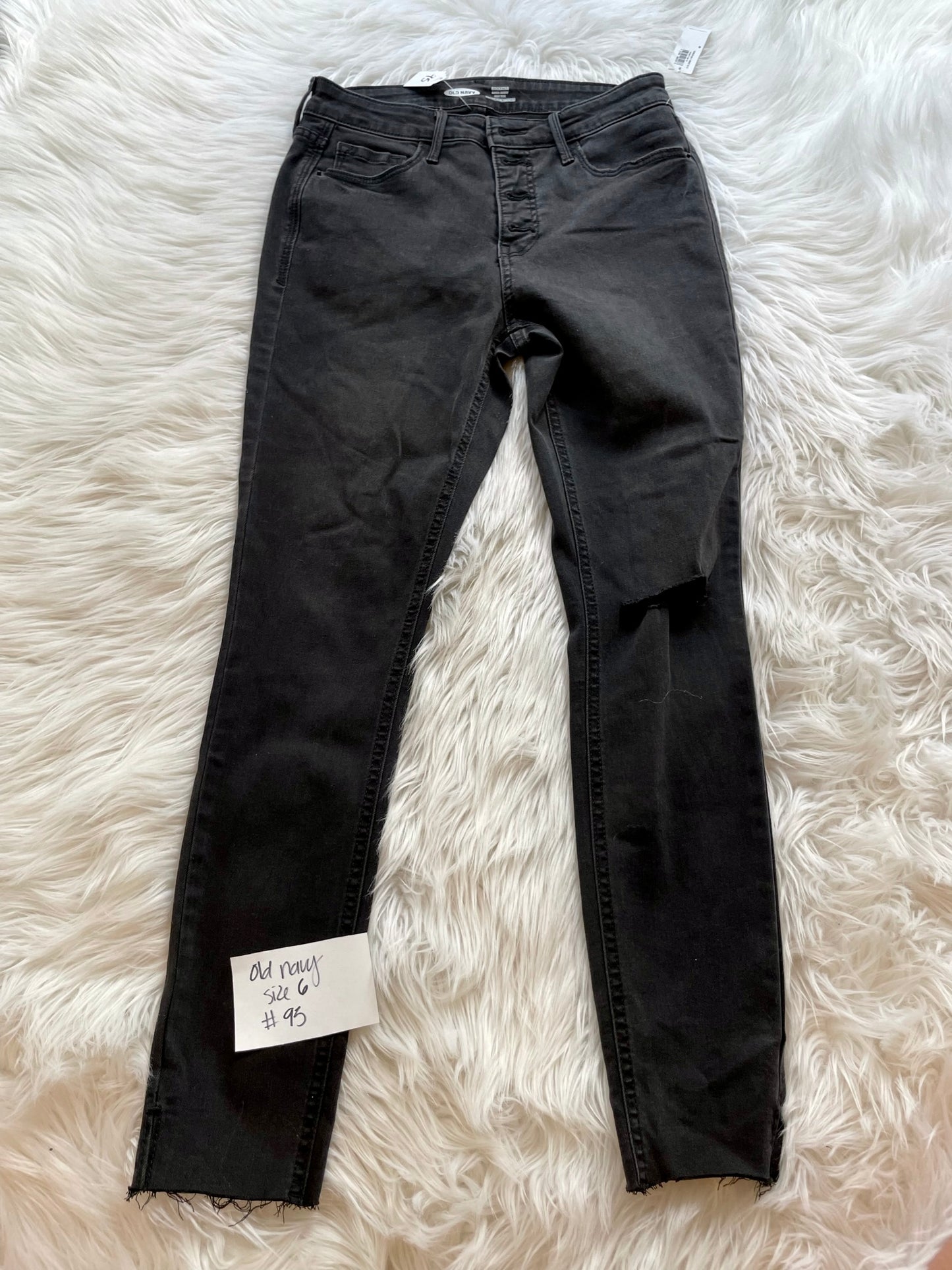 Only Navy Rockstar skinny  Size 6/EUC