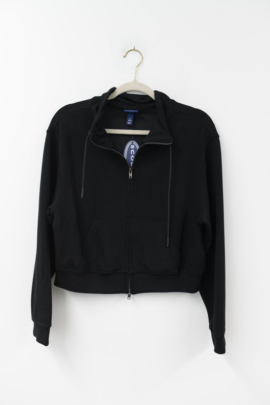 Scoop scuba funnel neck zip up Size M / NWT