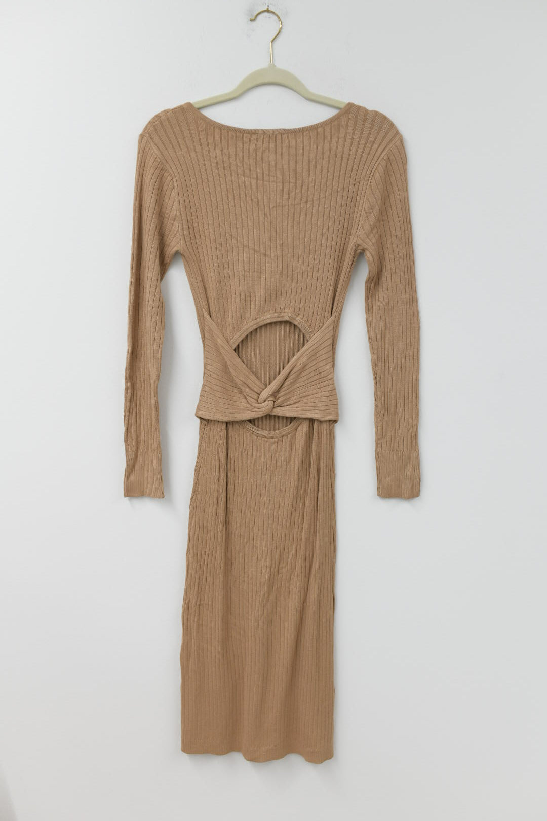 Sofia sweater midi dress with back detail Size S / NWT