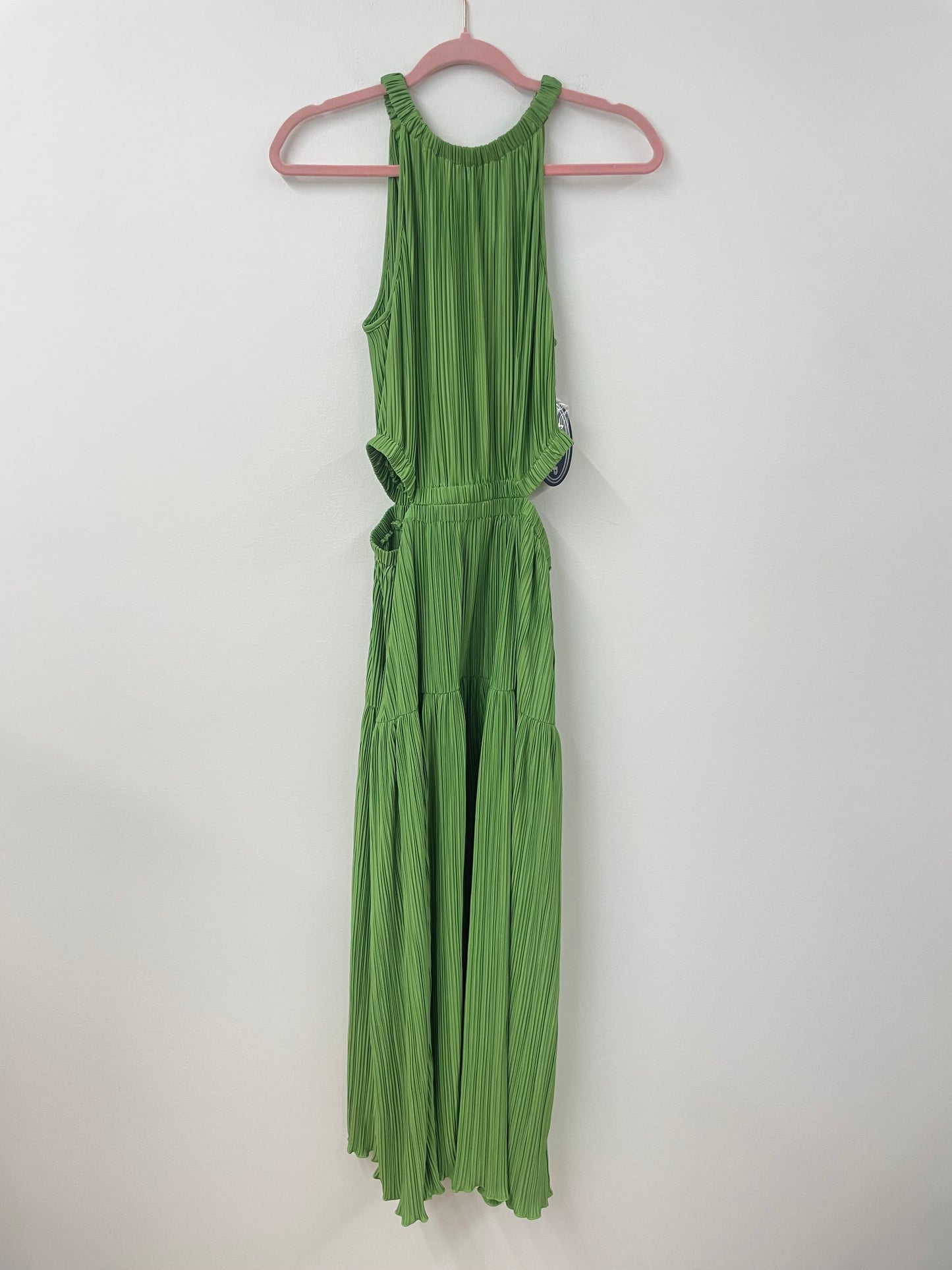 Scoop cutout halter maxi dress Size S  / NWT