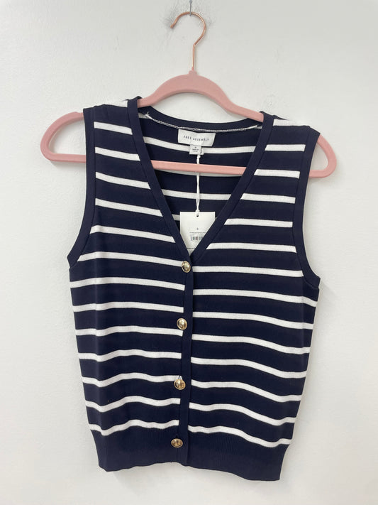 Free Assembly v neck button vest sweater Size S / NWT