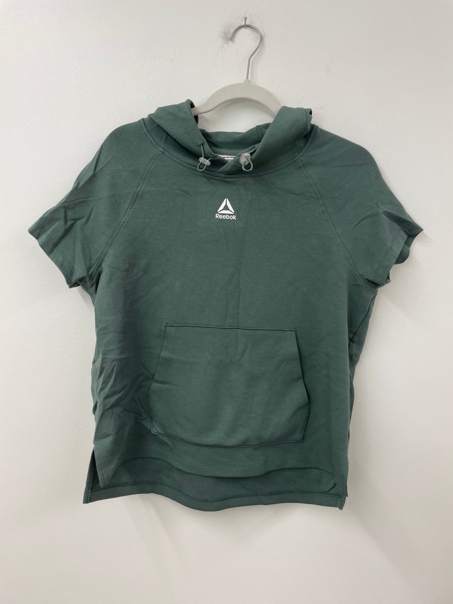 Reebok cropped short sleeve hoodie set /EUC