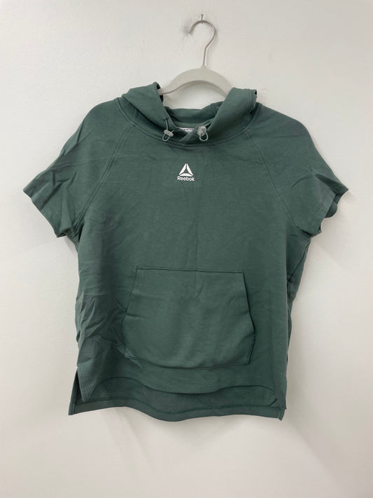 Reebok cropped short sleeve hoodie set /EUC