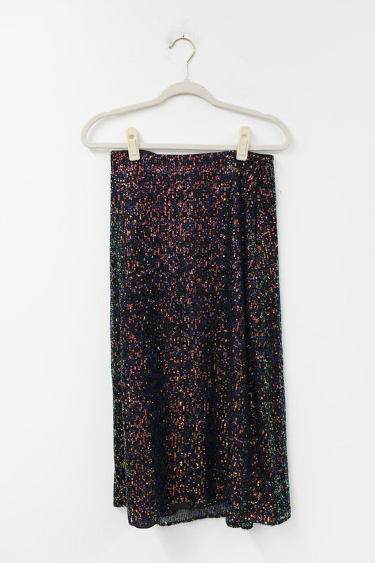 Loft sequin midi skirt Size 2 / NWT