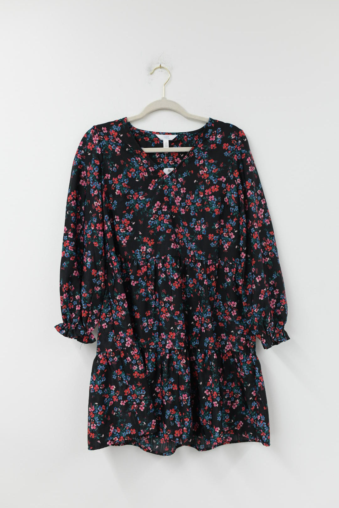 Time and Tru tiered mini dress Size S / NWT