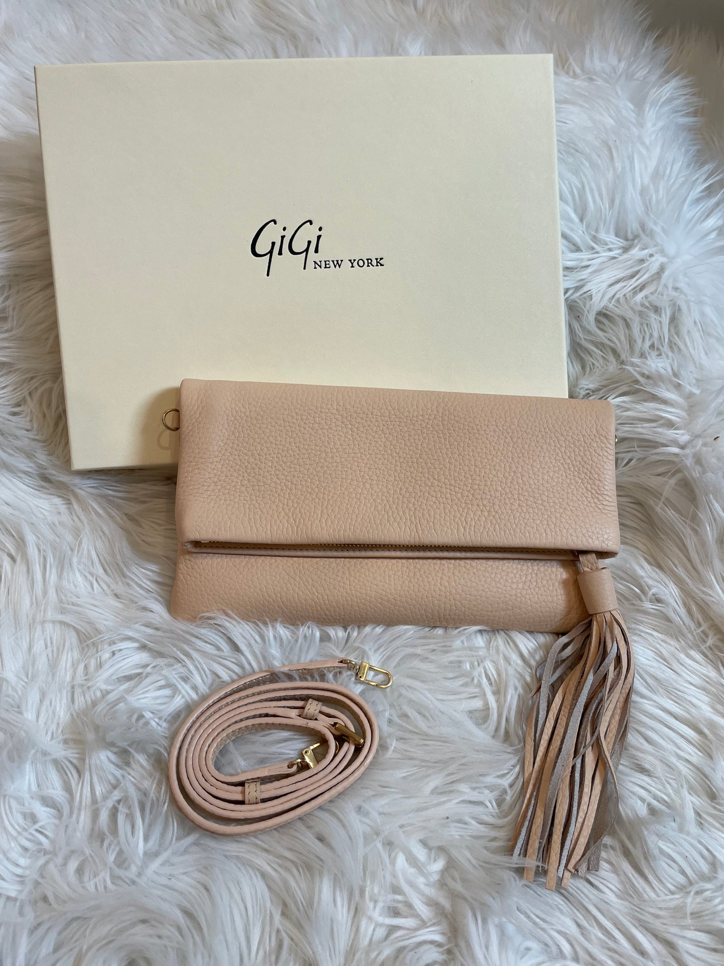 Gigi New York Stella Fold-Over Clutch