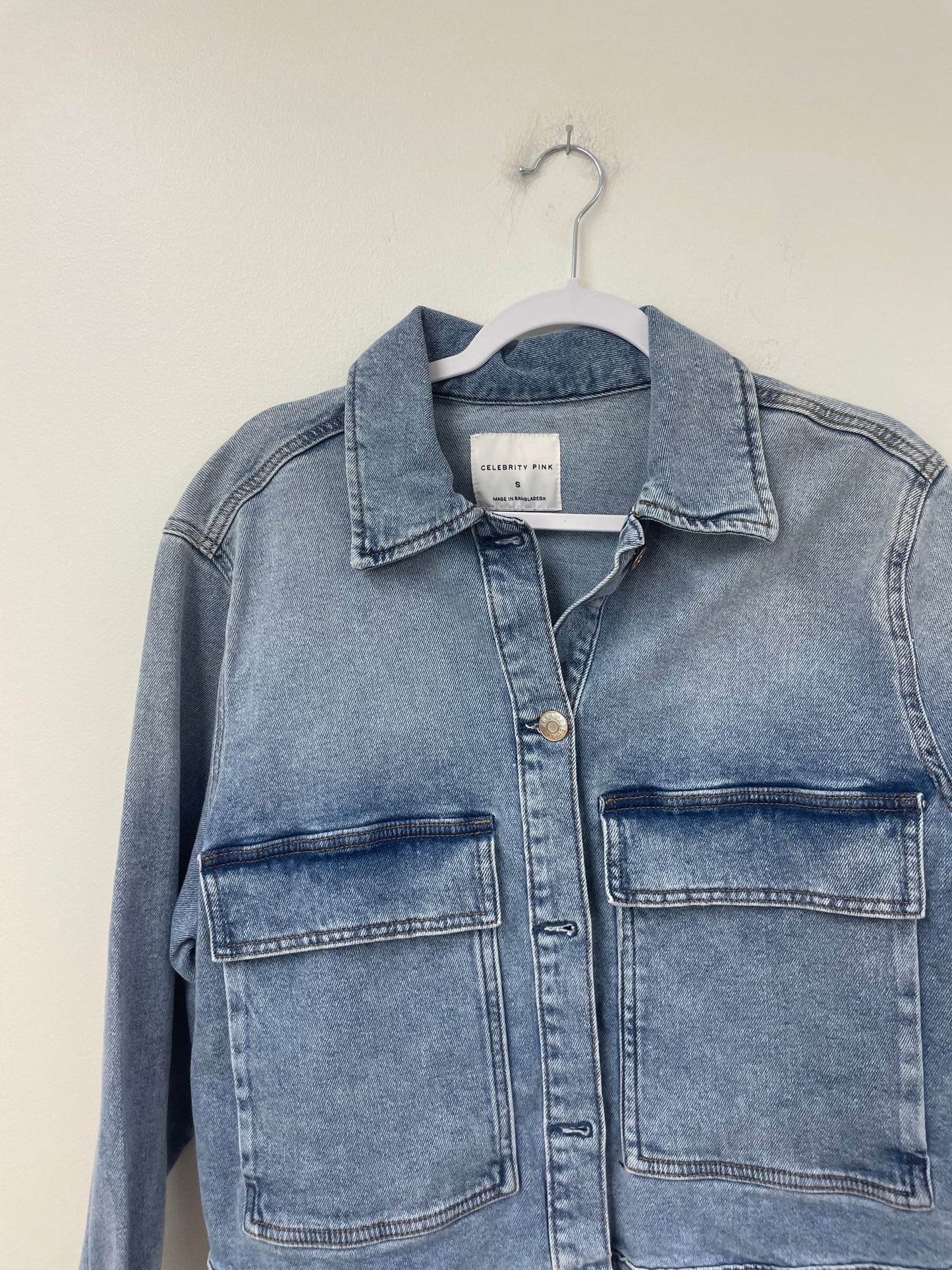 Celebrity Pink denim jacket Size S  / EUC