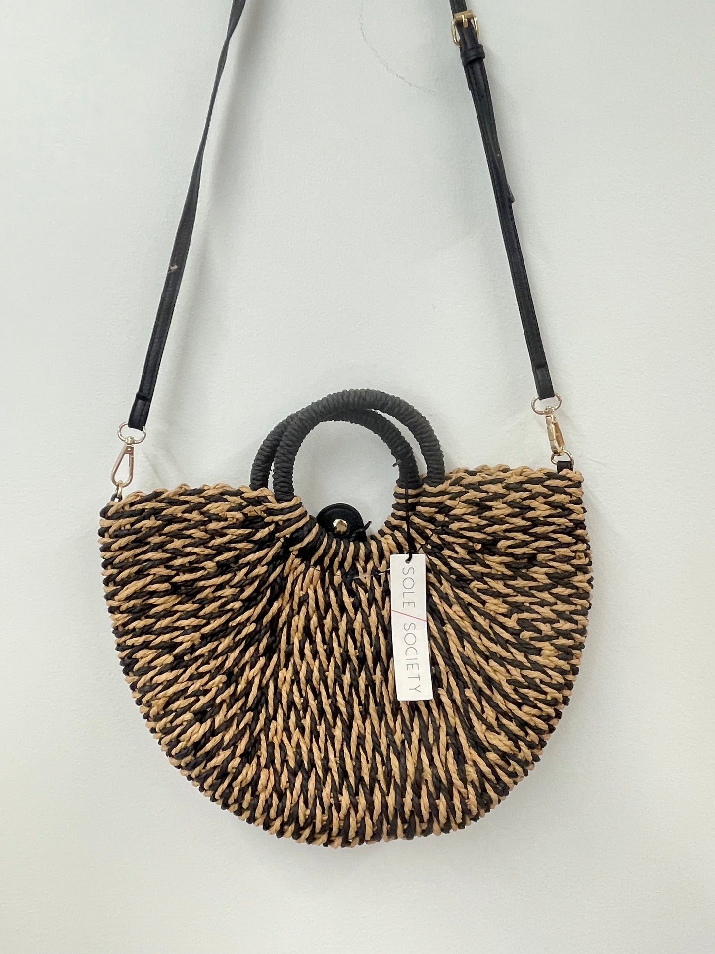 Sole Society straw bag