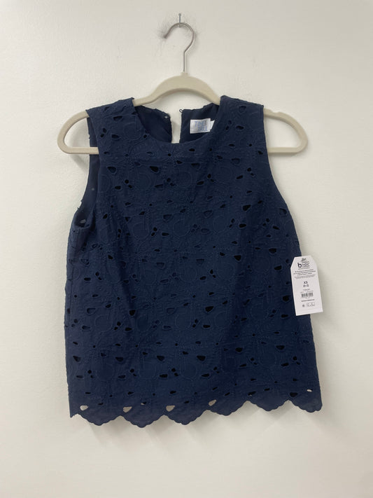 Time and Tru sleeveless eyelet top Size XS/ NWT