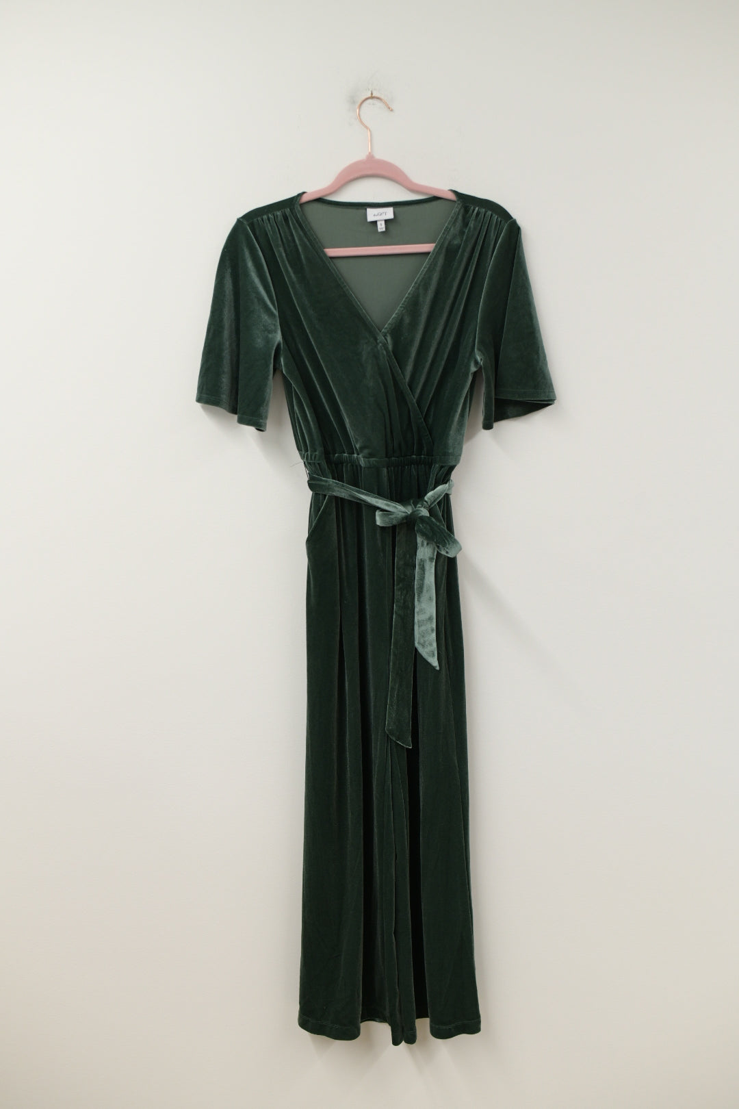 The Get velvet jumpsuit Size S / EUC