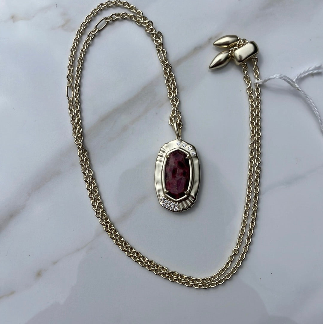 Kendra Scott long pendant necklace