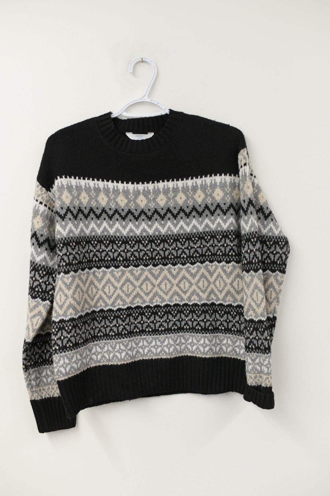 Time and Tru fair isle sweater Size S / EUC