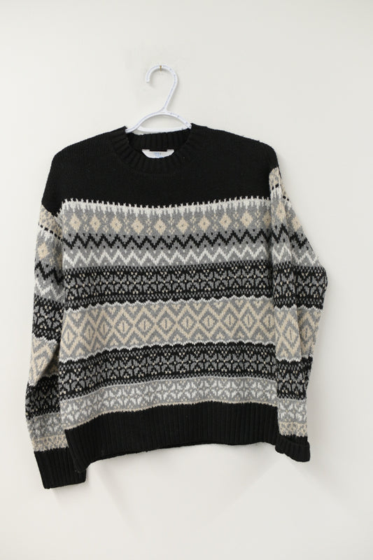 Time and Tru fair isle sweater Size S / EUC
