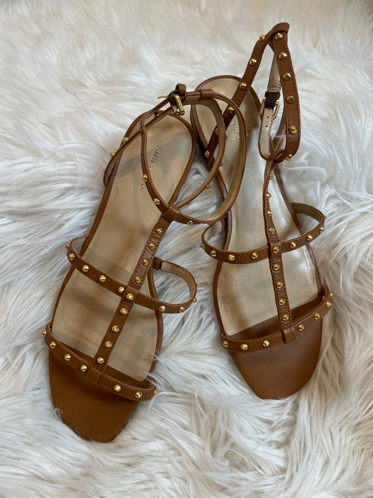 Ann Taylor Belen leather gladiator sandals Size 8