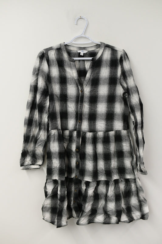 Time and Tru tiered mini dress Size M/ EUC