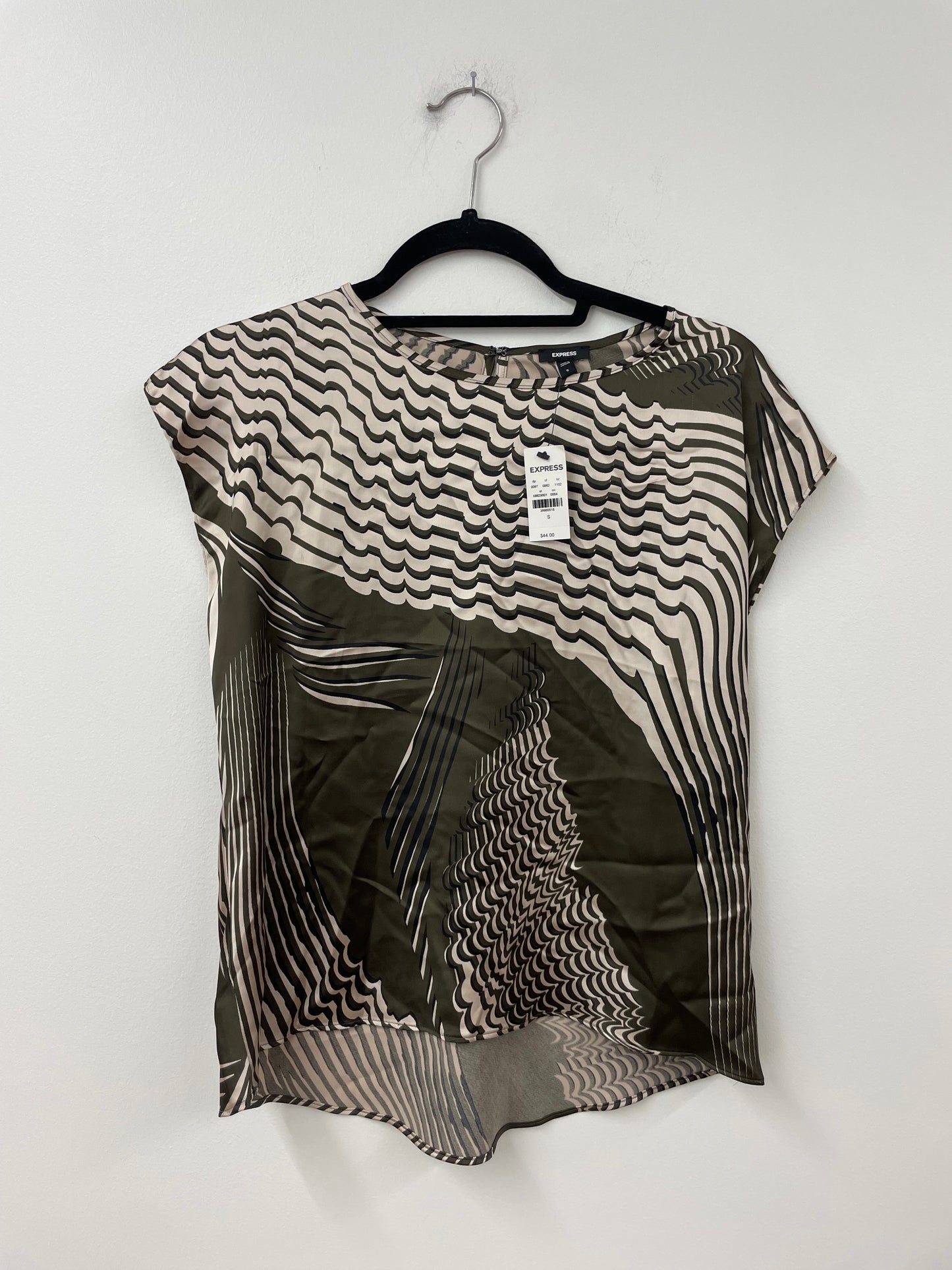 Express cap sleeve top  Size S /NWT