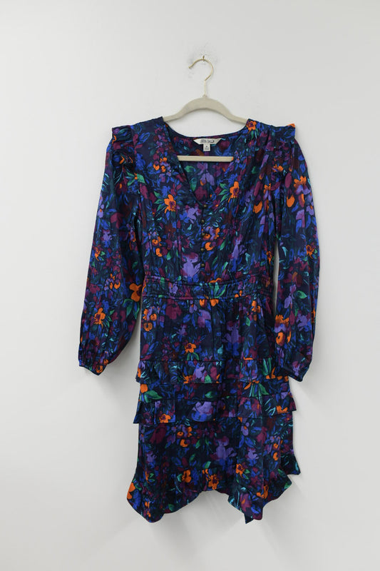 Pioneer Woman ruffled midi dress Size M / EUC