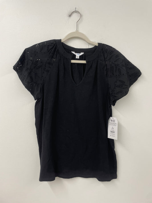 Time and Tru mixed media top Size S /NWT