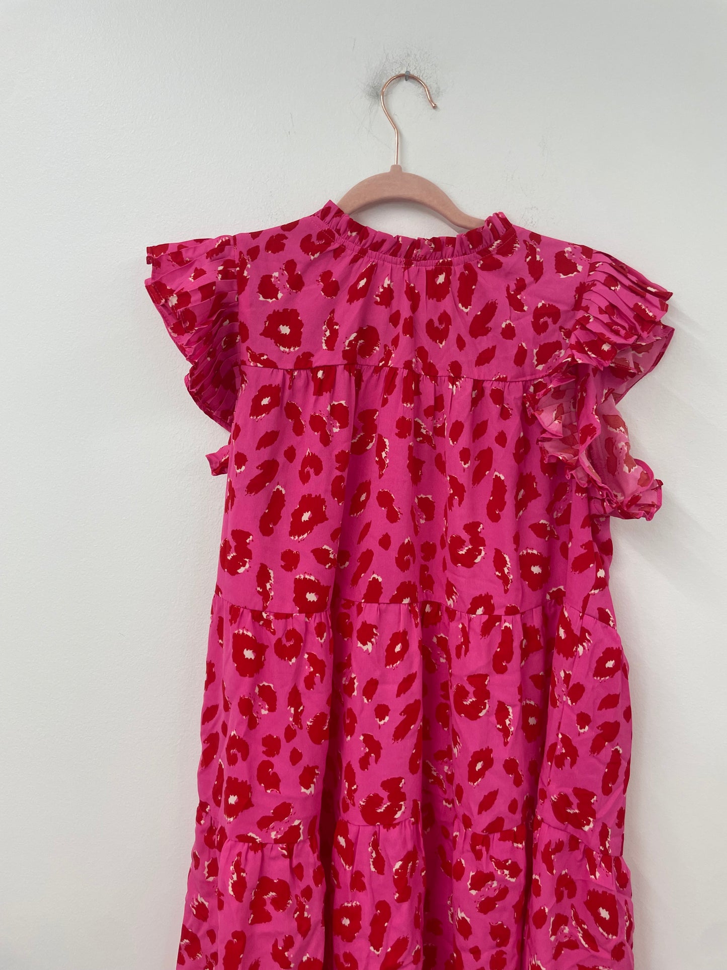 JODIFL ruffle sleeve mini dress Size S / NWT