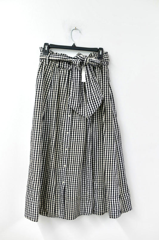 Free Assembly button up front midi skirt Size XS / NWT